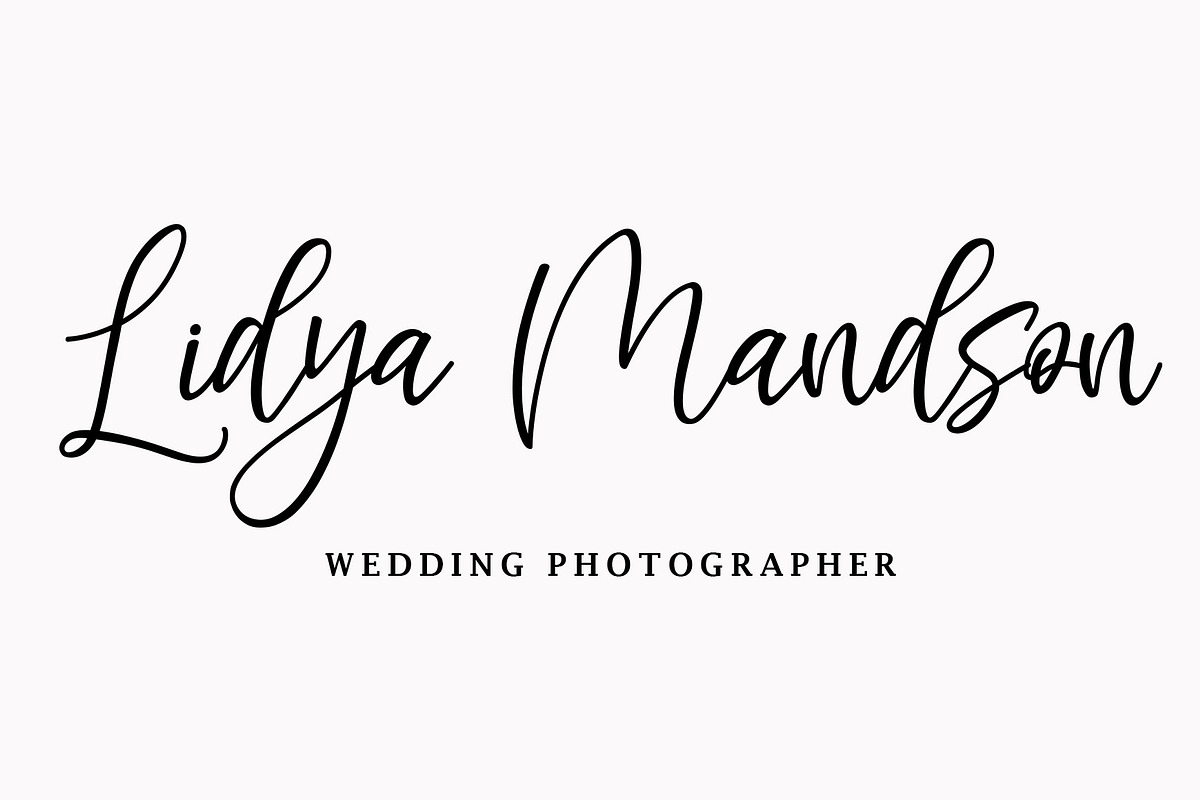 Moth Orchid Wedding Calligraphy Font, a Script Font by Face Lab (Photo 7 of 9)