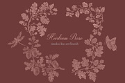 Vintage Floral Bundle, an Object Illustration by studioequinox (Thumbnail 3 of 65)