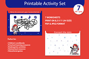 Outer Space Learning Games for Kids, a Stationery Template by L- design studio (Thumbnail 4 of 4)