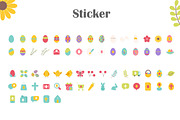 65 Easter Icons, an Icon by CustomIconDesign (Thumbnail 5 of 5)