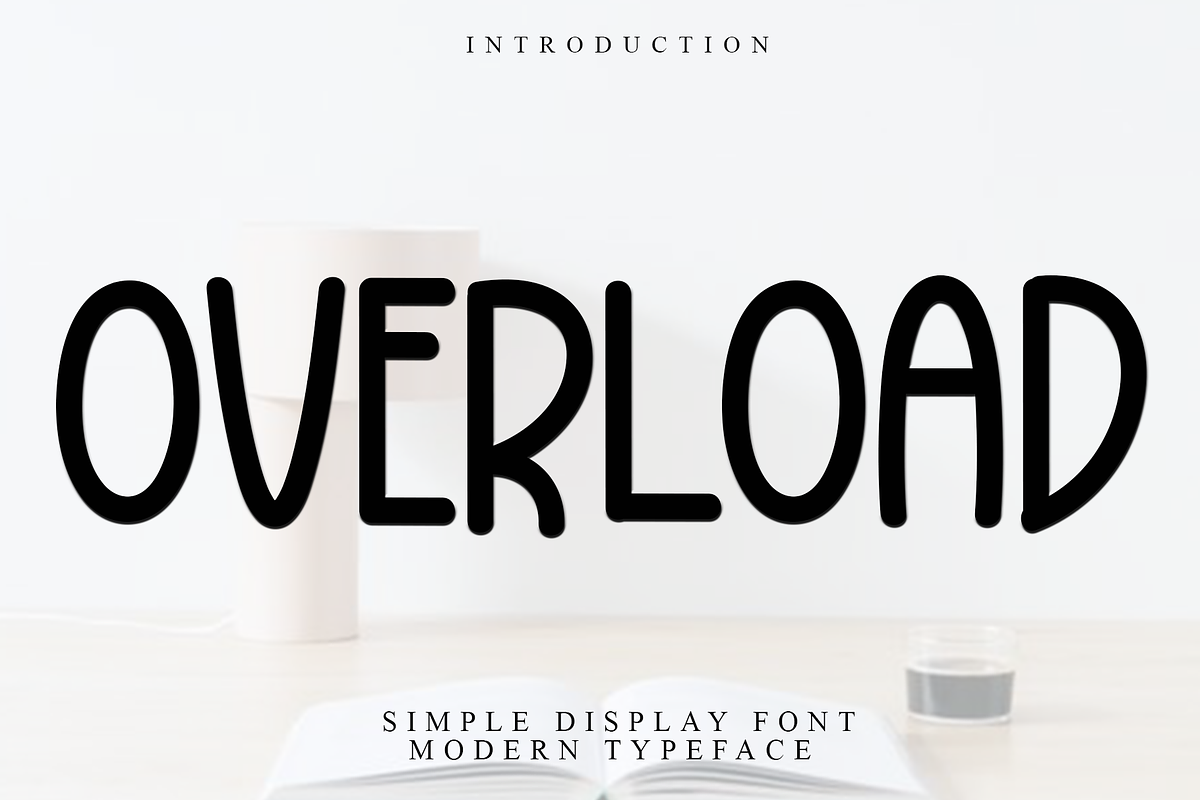 Overload, a Sans Serif Font by FreshTypeINK (Photo 1 of 7)