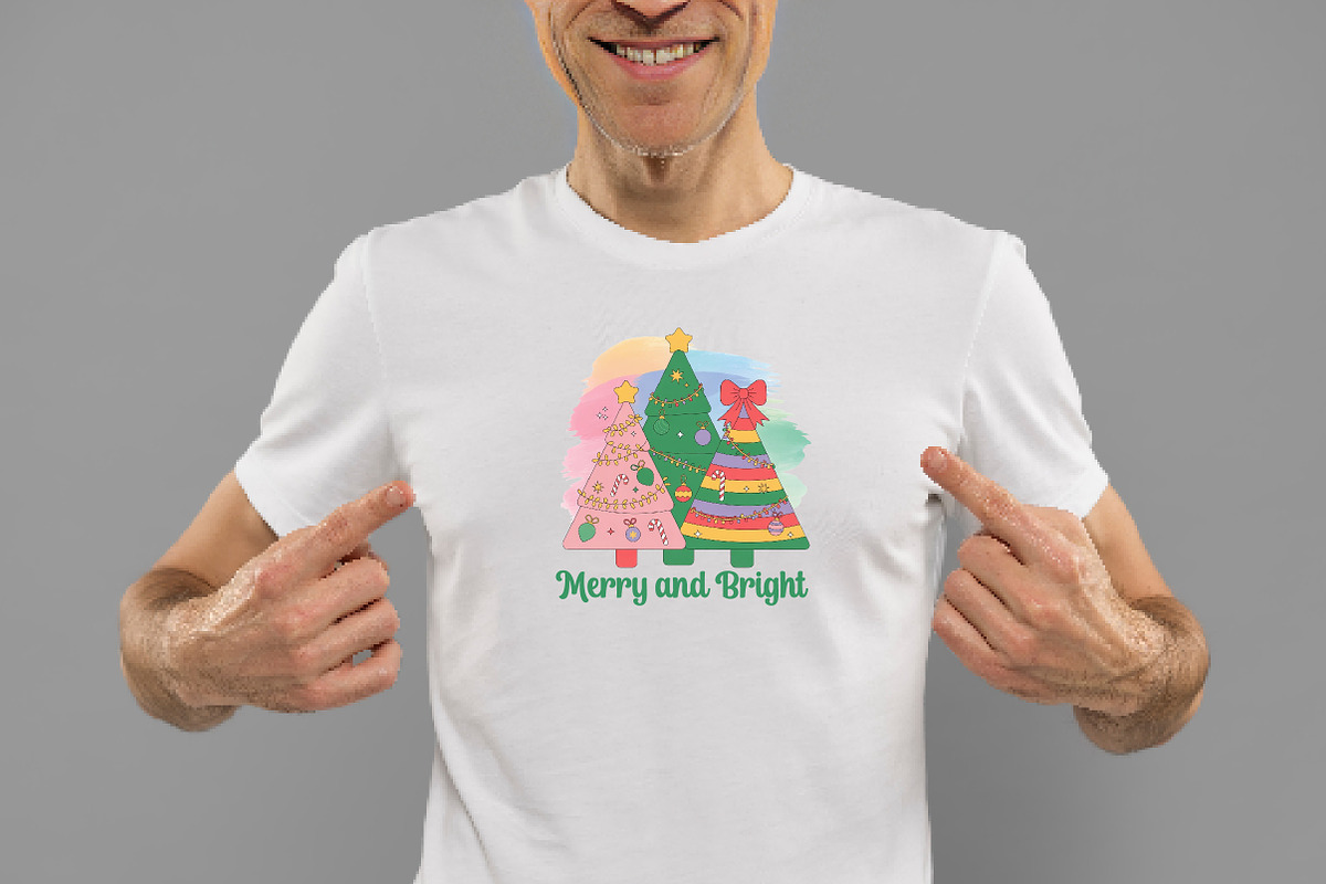 Brushstroke Christmas Tree PNG Merry, an Illustration by Daily.Designs (Photo 2 of 5)