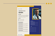 Professional Resume Business CV, a Templates & Theme by studiogstock (Thumbnail 3 of 4)