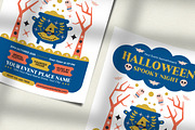Folk Art Halloween Spooky Night, a Flyer Template by Hole Hope Design (Thumbnail 3 of 5)