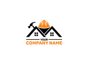 Modern Construction Company Logo, a Branding & Logo Template by HueNestify (Thumbnail 1 of 3)