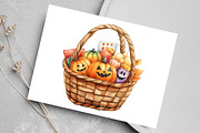 Halloween Baby Shower Clipart Bundle, an Illustration by Canvas Craft (Thumbnail 4 of 8)