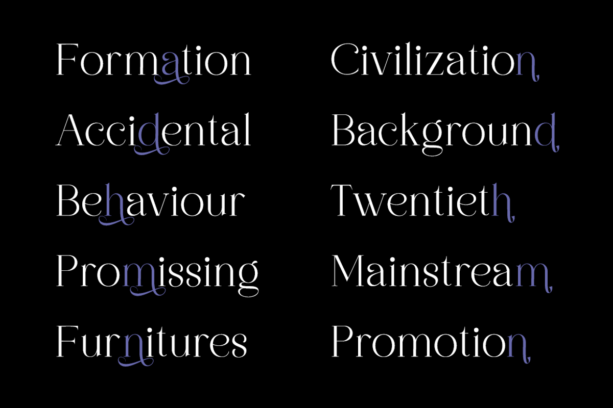 Mandalica - Modern Stylish, a Serif Font by RockboyStd (Photo 7 of 12)