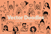 Vector Doodles People Sketch Set 1, a Graphic by LEROY Design (Thumbnail 9 of 9)