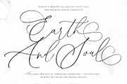 Earth And Soul | Elegant Script Font, a Script Font by Pink Coffie (Thumbnail 1 of 12)