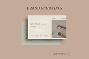 Studio Brand Guidelines, a Branding & Logo Template by Forever Create Studio (Thumbnail 1 of 6)