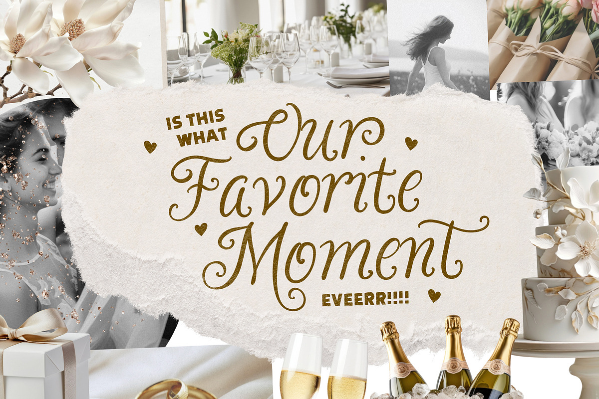 Sparkling Fairy - Whimsical Script, a Script Font by Sarid Ezra (Photo 7 of 11)