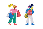 Cartoon people vector bundle, a Person Illustration by Vector_Art (Thumbnail 3 of 15)