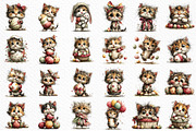 Whimsical Easter Kitten Clipart, an Illustration by Craft Nest (Thumbnail 6 of 11)