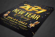 New Year Flyer, a Flyer Template by AfzaalGraphics (Thumbnail 2 of 4)