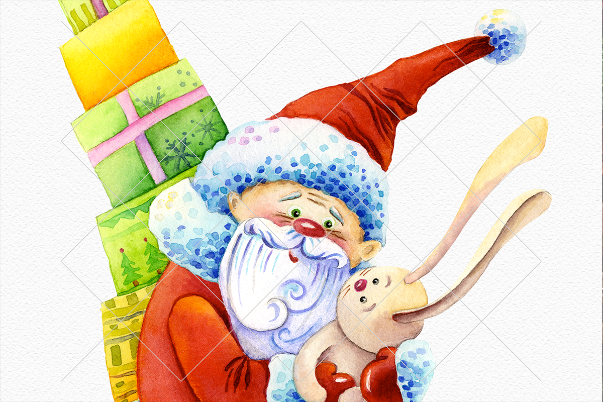 Christmas Greeting Card Template, a Card Template by ElephantArts (Photo 7 of 8)