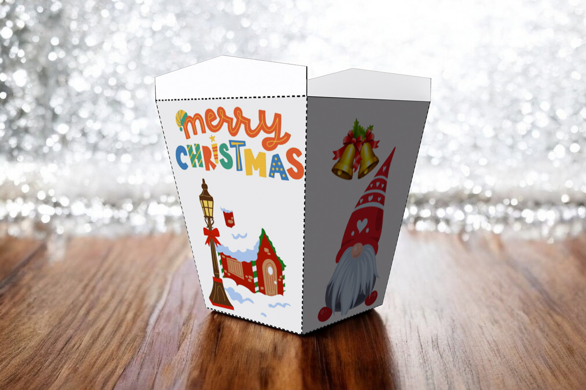 Christmas Favor - 3d papercraft, a Print Template by PAPER amaze (Photo 3 of 6)