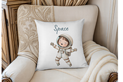Little Astronauts Watercolor Set, an Illustration by MockupWizard (Thumbnail 5 of 5)