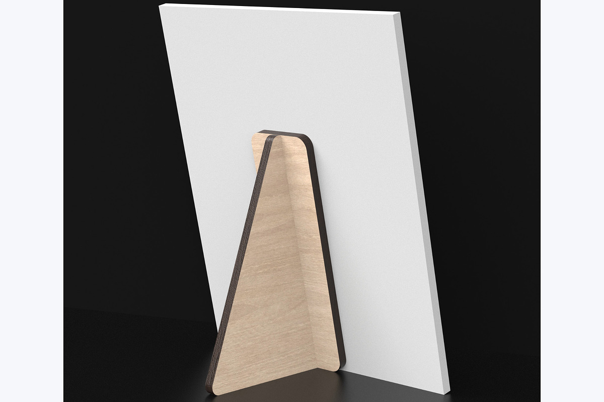 Triangle Easel Stand Backs, an Object Graphic by ThemeXDigital (Photo 4 of 9)