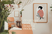 Imperfect Interior Frame Mockup Set, a Household Mockup by Salt Color Studio (Thumbnail 5 of 28)