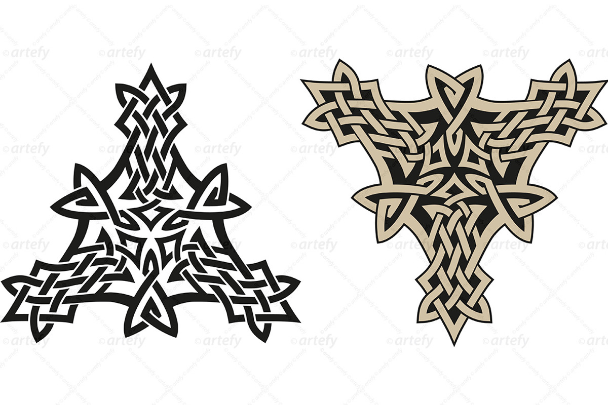 Celtic tattoo pattern, a Pattern Graphic by Artefy's Graphic Bar
