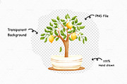 Lemon clipart, a Food Illustration by Vavavan Artwork (Thumbnail 3 of 4)