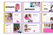 Arteach Education Presentation Temp, a Presentation Template by Analogous Temp (Thumbnail 2 of 5)