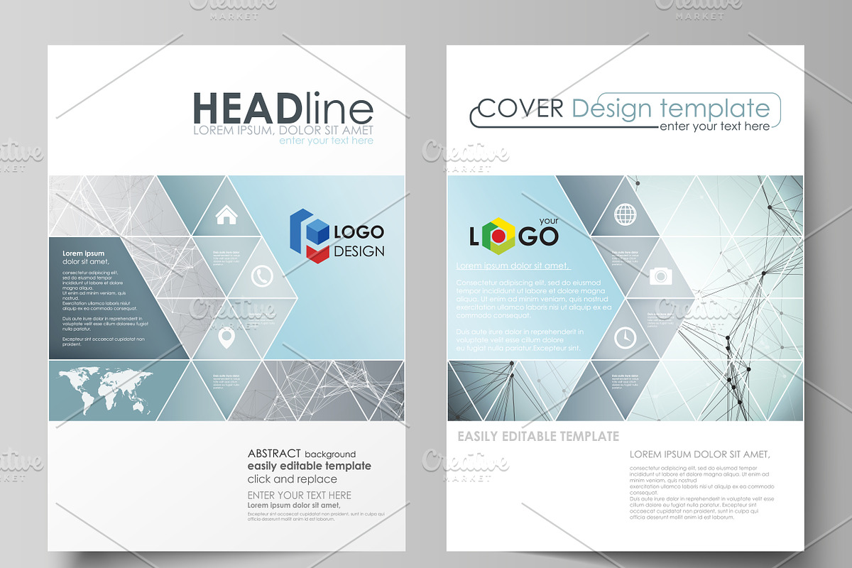 Mega Pack templates, a Brochure Template by VectorShop (Photo 44 of 102)