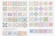 Folk floral tiles clipart, an Illustration by Patishop Art (Thumbnail 10 of 10)