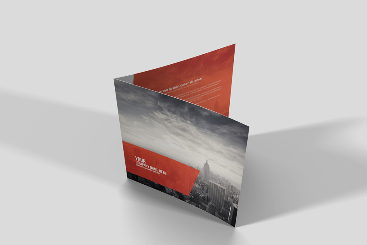 Corporate Square Bi-Fold Brochure, a Brochure Template by Creative Shop (Photo 4 of 5)