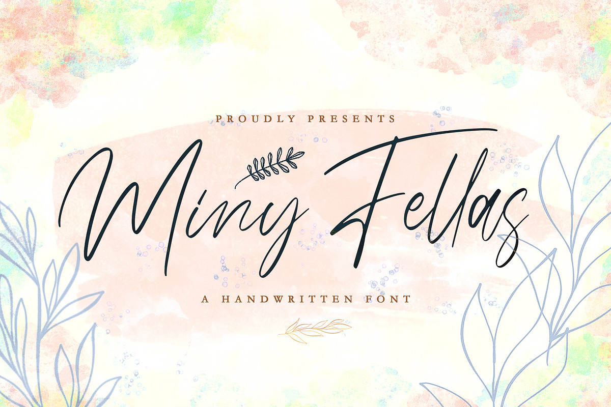 Miny Fellas - Handwritten Font