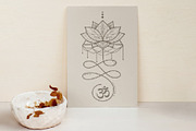 9 Buddhism, yoga, meditation, an Illustration by Bloom21Art (Thumbnail 3 of 5)