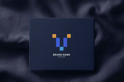 Monogram Letter TV Logo, a Branding & Logo Template by okkydianpra (Thumbnail 3 of 3)