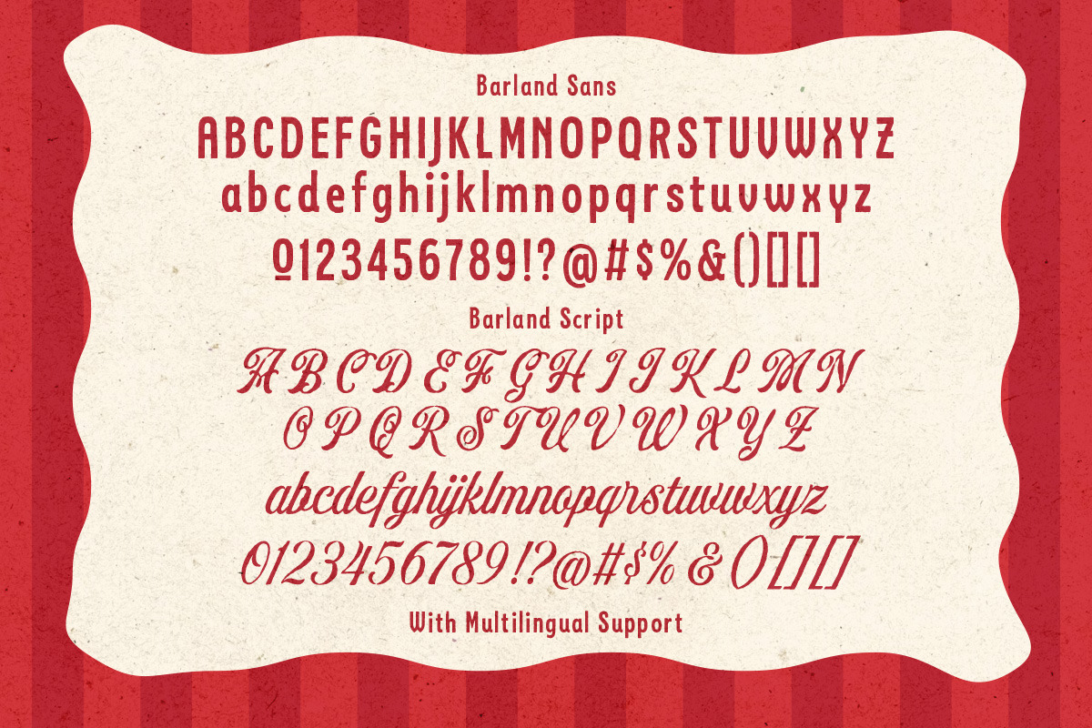 Barland – Handmade Font Duo, a Script Font by Letterhend Studio (Photo 9 of 10)
