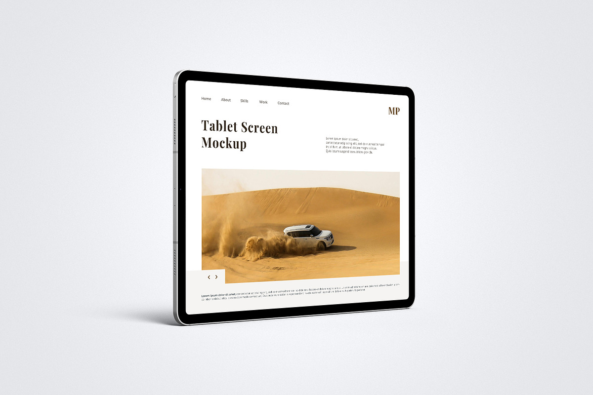 iPad / Tablet Screen Mockup, an iPad Mockup by Mockup Supper (Photo 12 of 14)