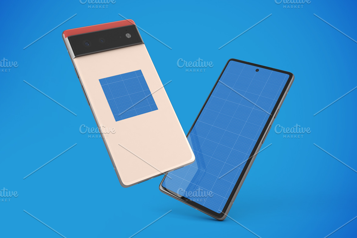 Pixel 6 Mockup, an Android Mockup by Qaleb Studio (Photo 11 of 13)