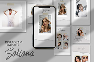 Satiana Instagram Template