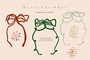 Hand Drawn Christmas Line Art Icons, an Object Graphic by Laras Wonderland (Thumbnail 6 of 9)