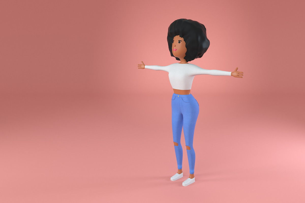 2 Female Characters Alicia, a Characters & Person 3D Model by 3DTreatment (Photo 34 of 59)