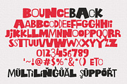 Bounce Back All Caps Random Font, a Sans Serif Font by Airotype (Thumbnail 10 of 11)