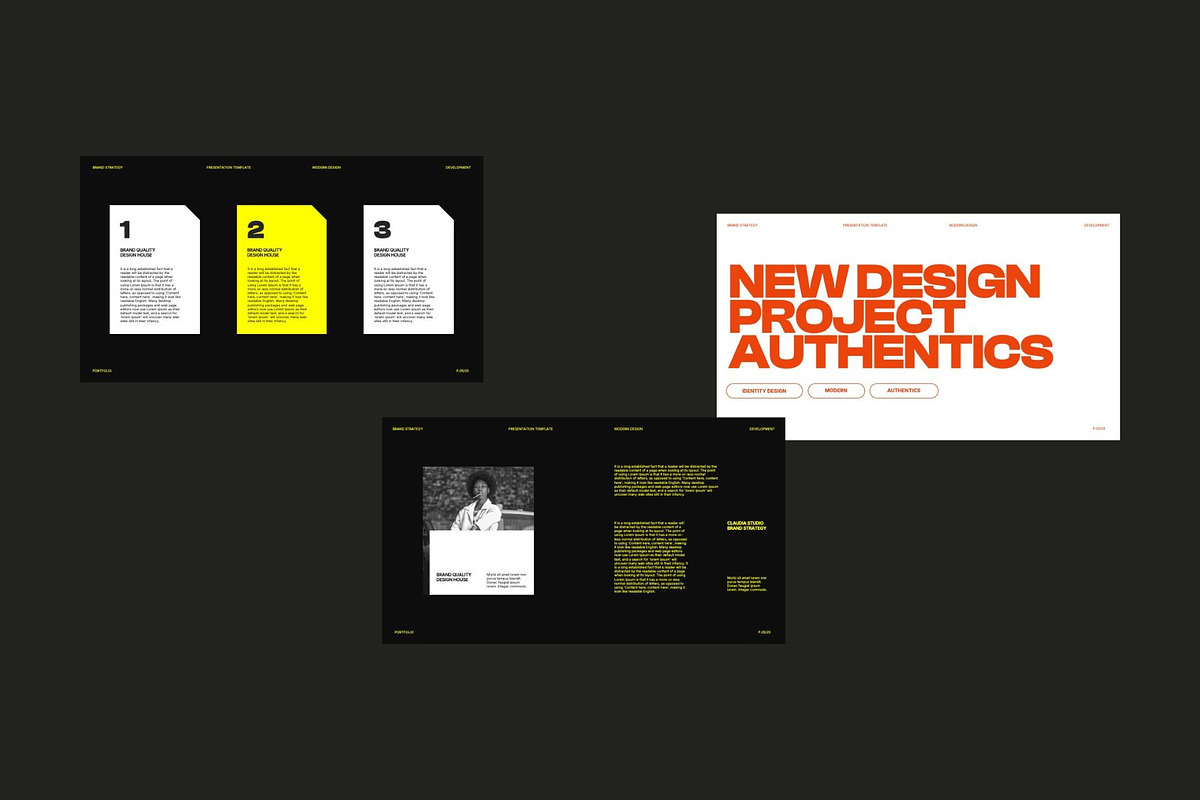 Claudia - Brand Identity Canva, a Presentation Template by Creatorism (Photo 5 of 9)
