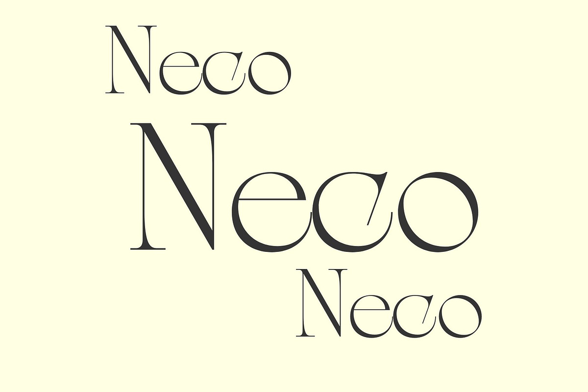 Neko Font, a Serif Font by RAHMAT (Photo 4 of 5)