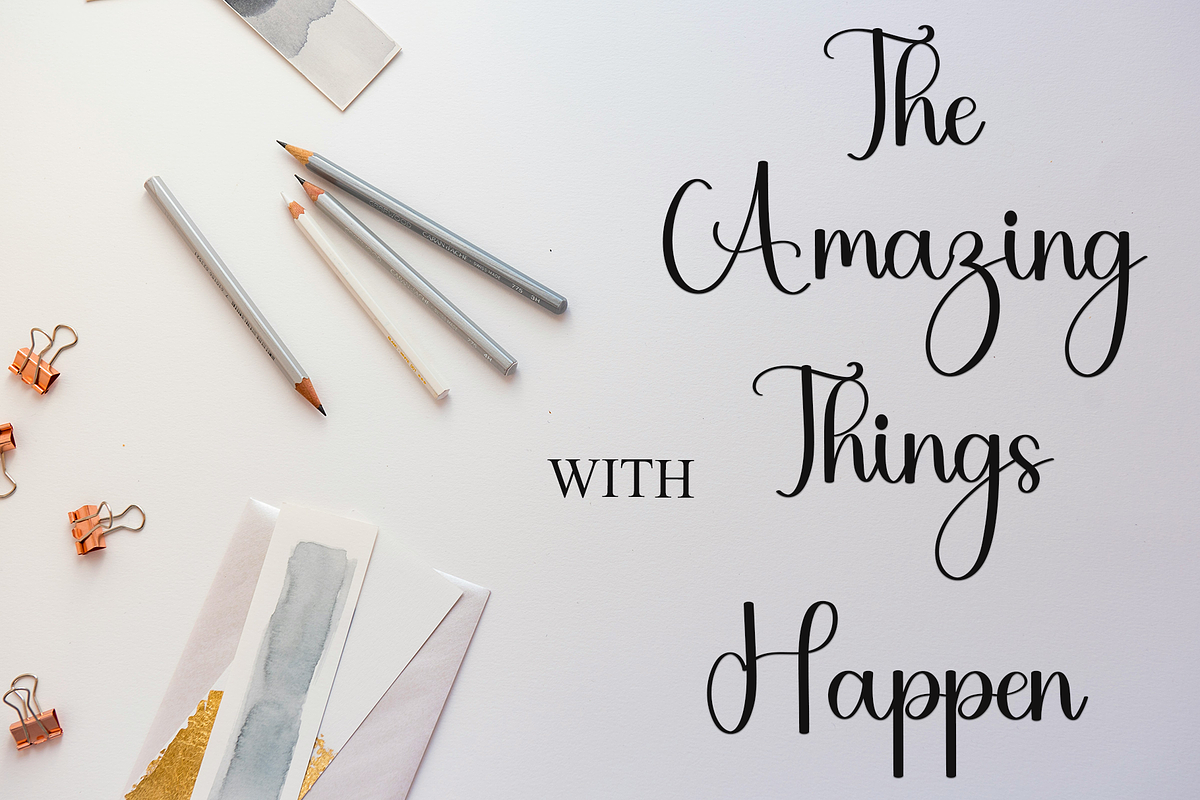 Anniversary, a Handwritten Font by FreshTypeINK (Photo 2 of 7)