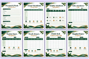 Attendance and Hours Log | Employee, a Stationery Template by Mustafiz (Thumbnail 2 of 4)