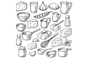Kitchen Tools and Cooking Ingredient, an Object Graphic by nikagraphic (Thumbnail 2 of 3)