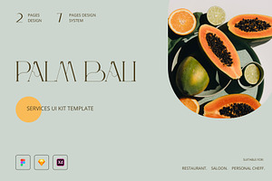 Palm Bali | Services UI Template