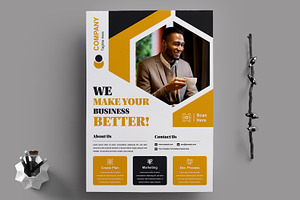 Business Flyer Design Template, a Flyer Template by MightyDesign