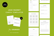 Course Worksheets | Canva Templates, a Marketing Template by So The Theory Goes (Thumbnail 1 of 2)