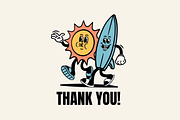 Surf Cartoon Set, a Graphic by cd-design.co (Thumbnail 7 of 7)