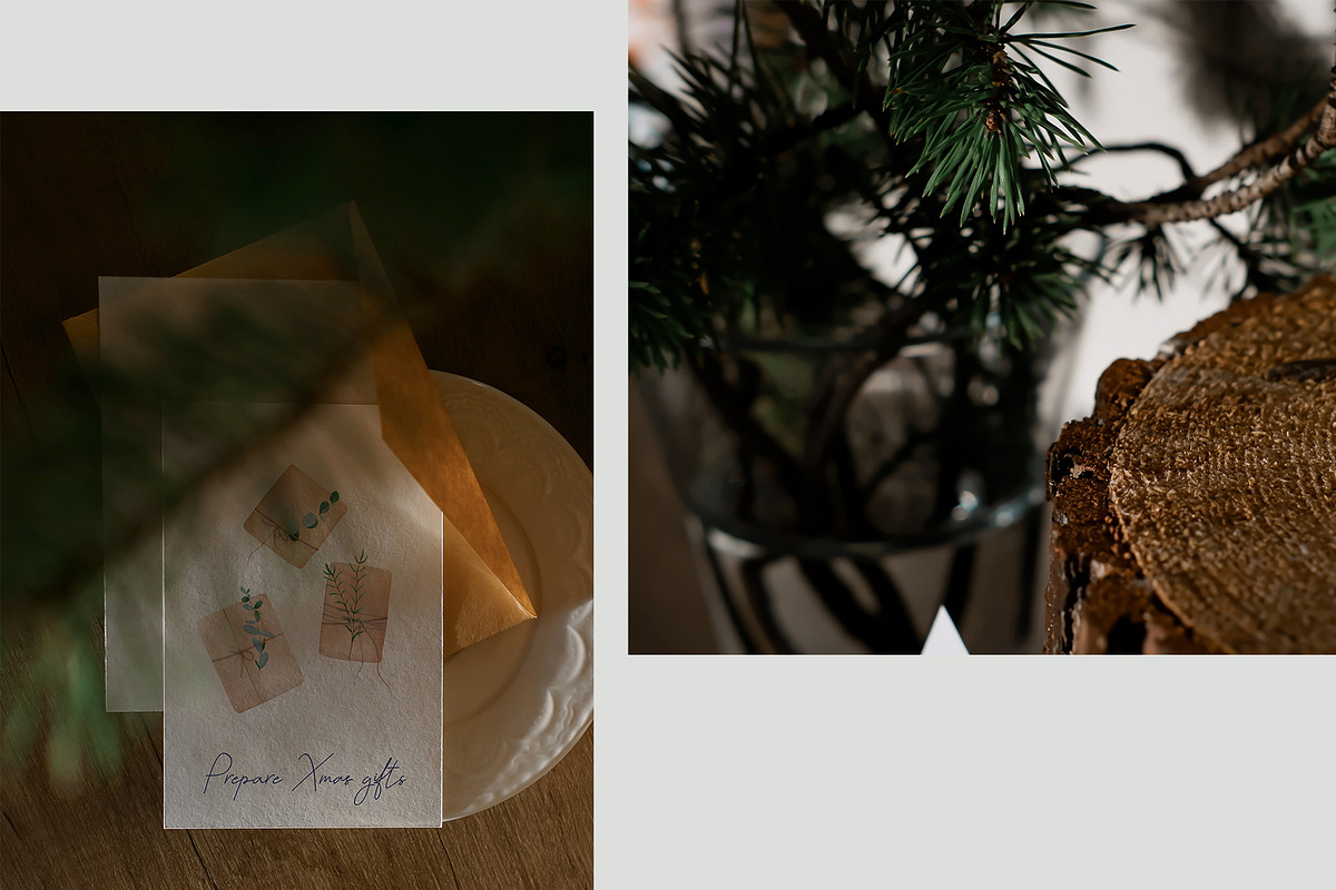 Christmas Photo Mockup Bundle PSD, a Product Mockup by NataliArkushArt (Photo 8 of 14)
