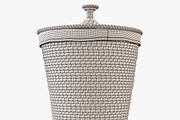 Laundry Basket IKEA Asunden, an Object 3D Model by Markelos (Thumbnail 9 of 12)